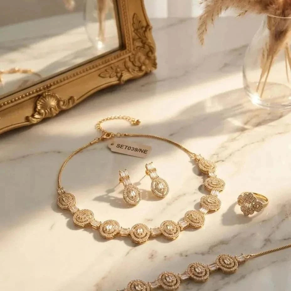 Elegant 4-Piece Jewelry SetHAFIZ & CO