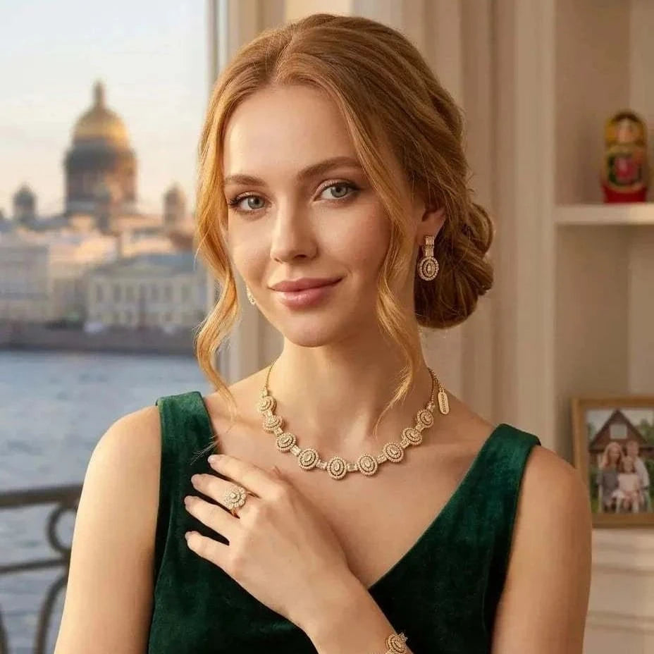 Elegant 4-Piece Jewelry SetHAFIZ & CO