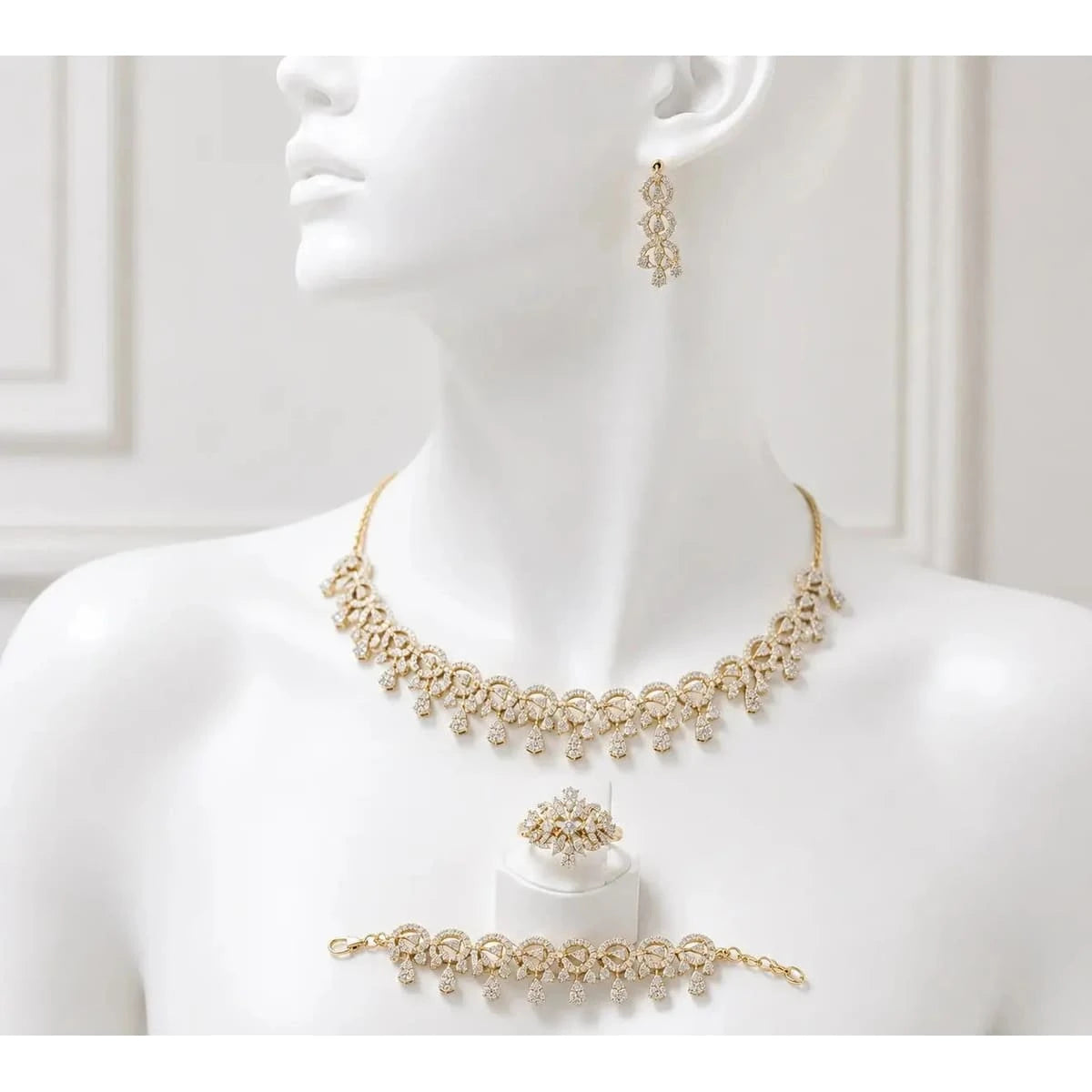 Elegant Bridal Jewelry Set - HAFIZ & CO