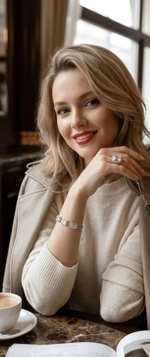 hafiz-co-gold-ksa-square-crystal-link-adjustable-bracelet-33146188562614 - HAFIZ & CO
