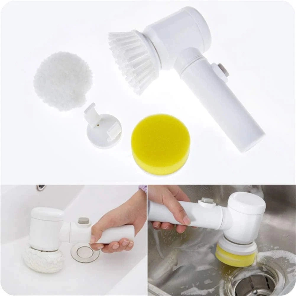 Cleaning Magic Electric Brush (5-in-1) - HAFIZ & CO