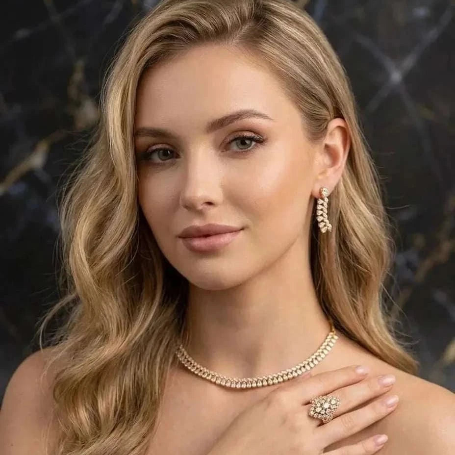 Luxury 4-Piece Jewelry SetHAFIZ & CO