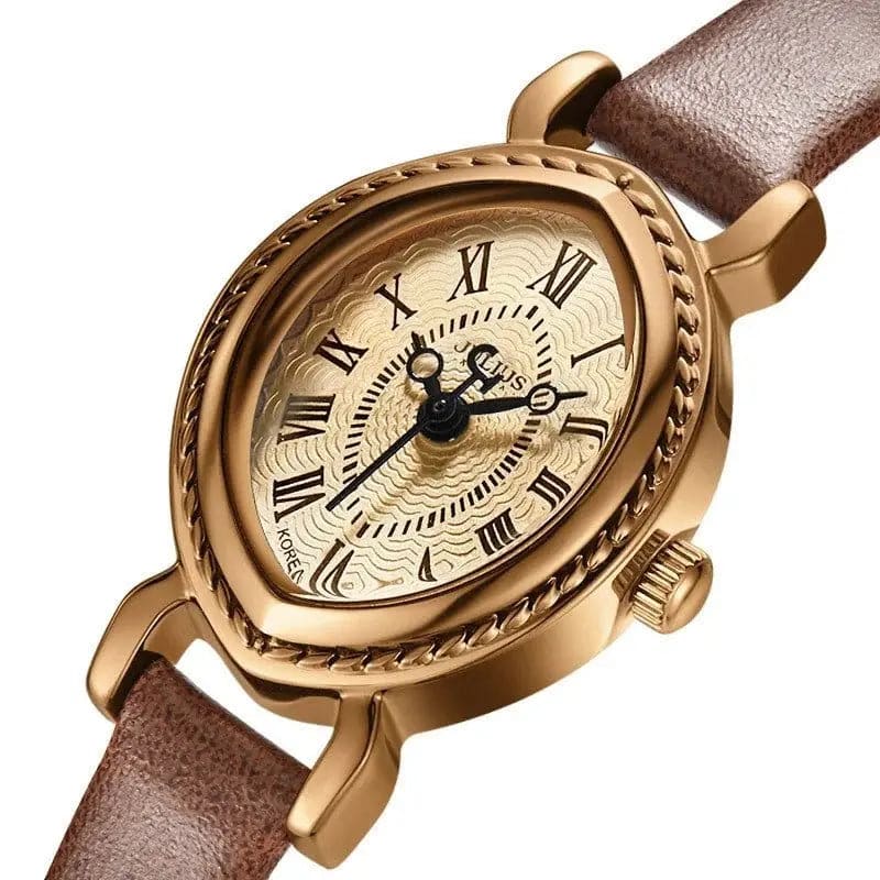 Oval Belt Quartz Waterproof WatchHAFIZ & CO