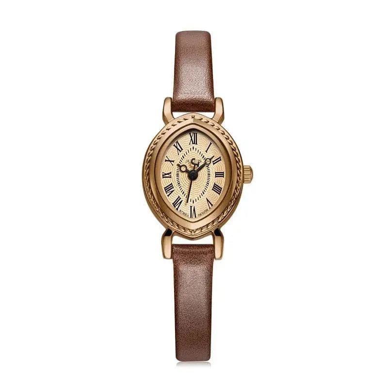 Oval Belt Quartz Waterproof WatchHAFIZ & CO