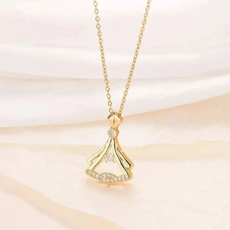 Rhinestone Decor NecklaceHAFIZ & CO