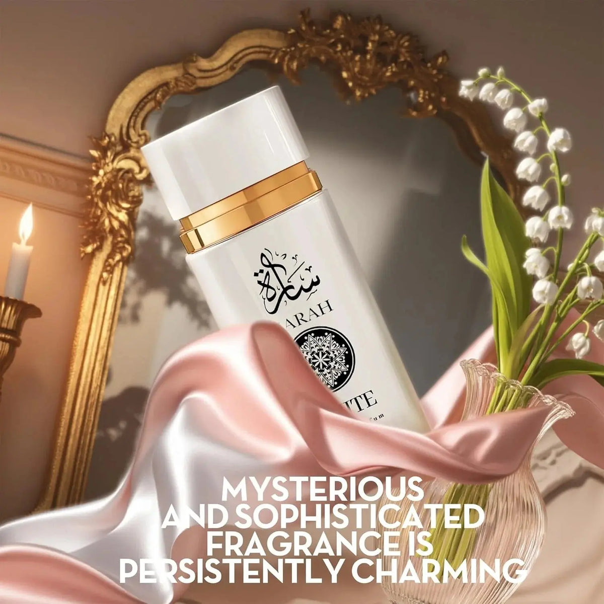 Zambeel Atika Sarah Perfume scent bottle, 100ml, elegant design, featuring floral and oriental fragrance notes.