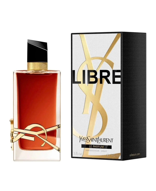 Yves Saint Laurent Libre Le Parfum 100ML bottle, elegant scent with floral and vanilla notes, displayed in a stylish bottle.