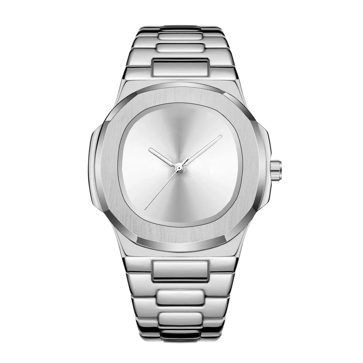 Black Zambeel waterproof quartz watch with a sleek dial and durable strap, designed for everyday wear.