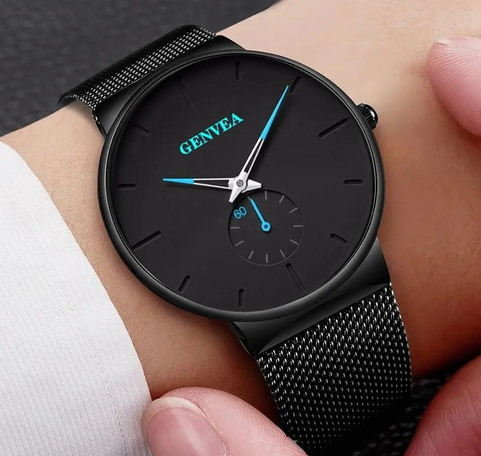 Fashion Casual Geneva Mens WatchHAFIZ & CO