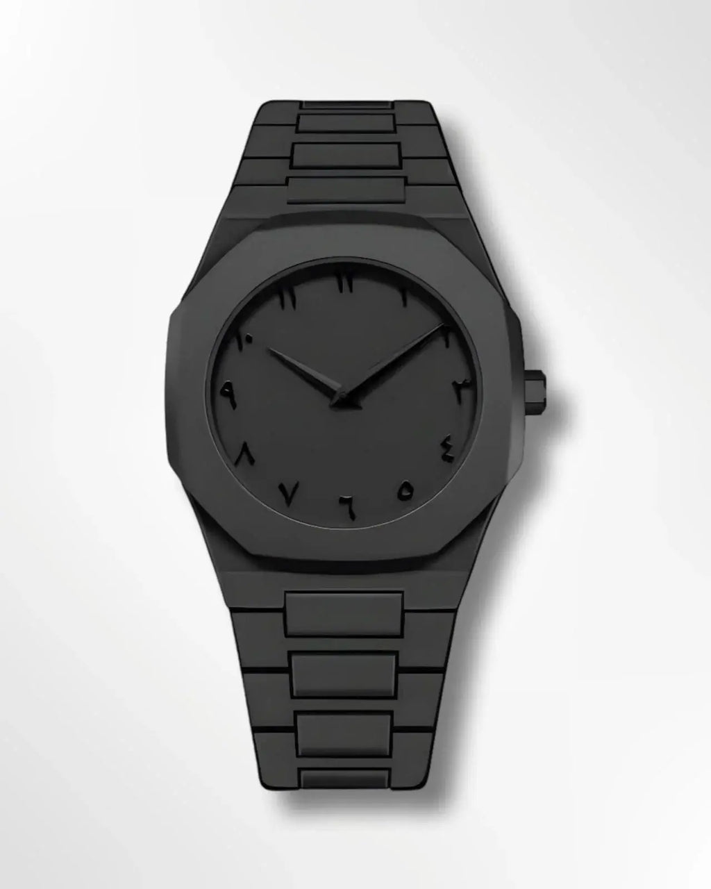 Stainless Steel Arabic WatchHAFIZ & CO