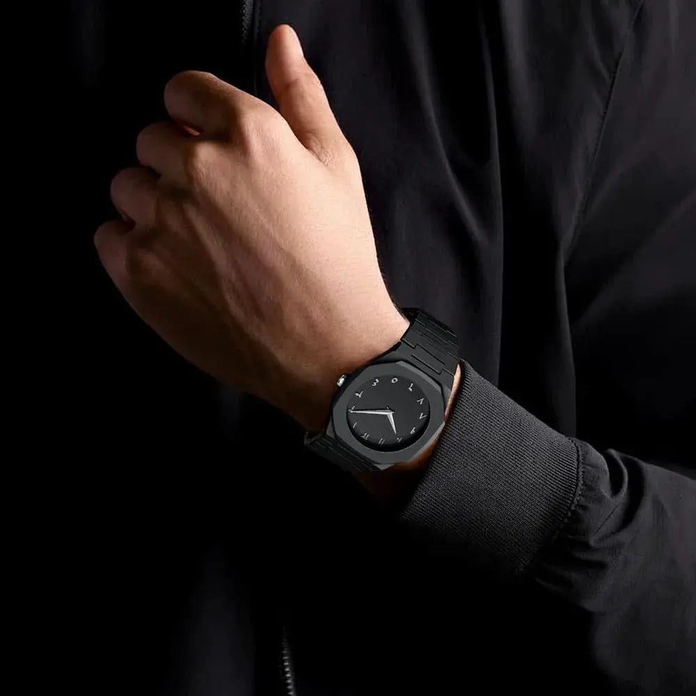 Stainless Steel Arabic WatchHAFIZ & CO